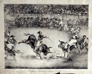 有名なアメリカ人、マリアーノ・セバロス 作： Francisco de Goya
